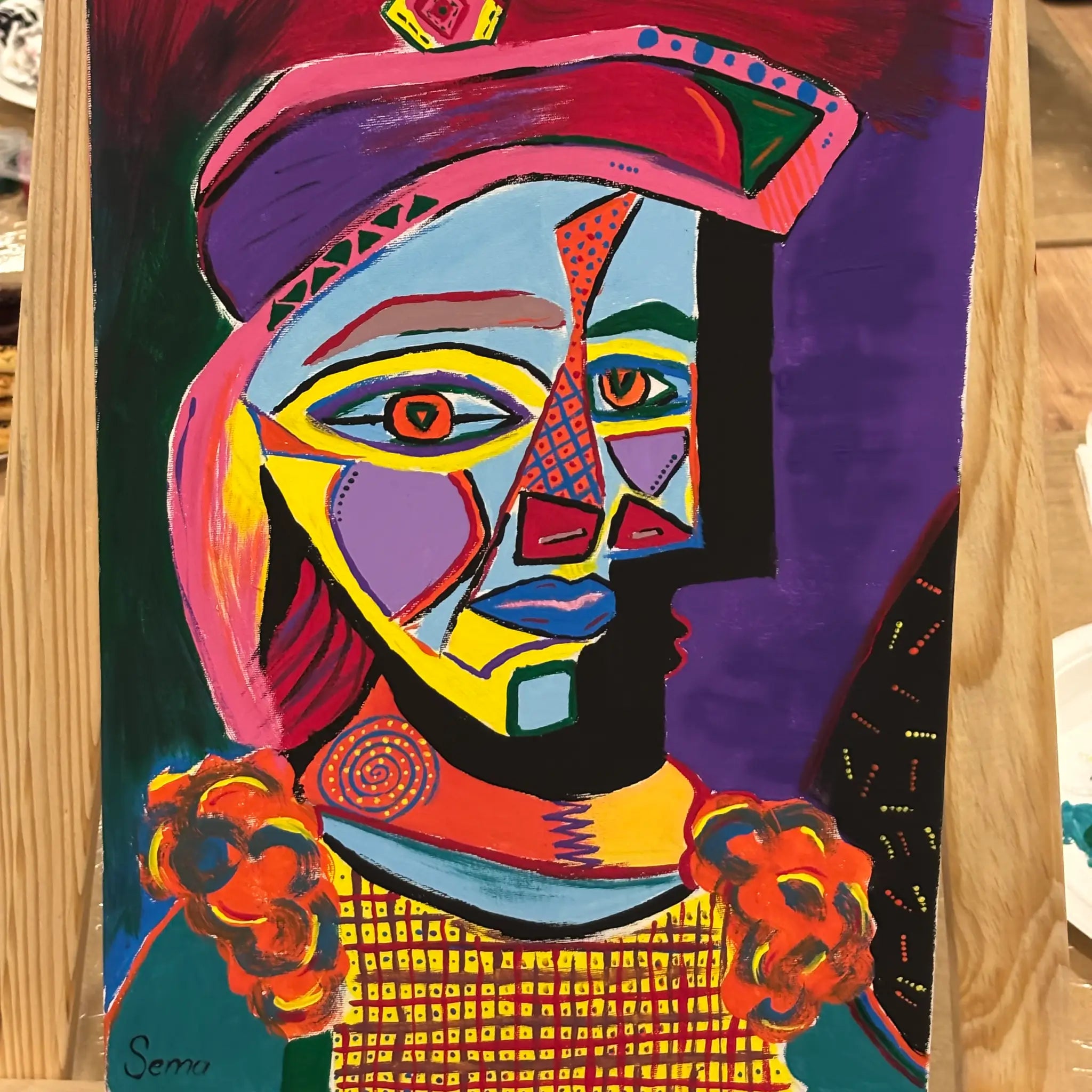 Boya & Yudumla: Kübik Portre