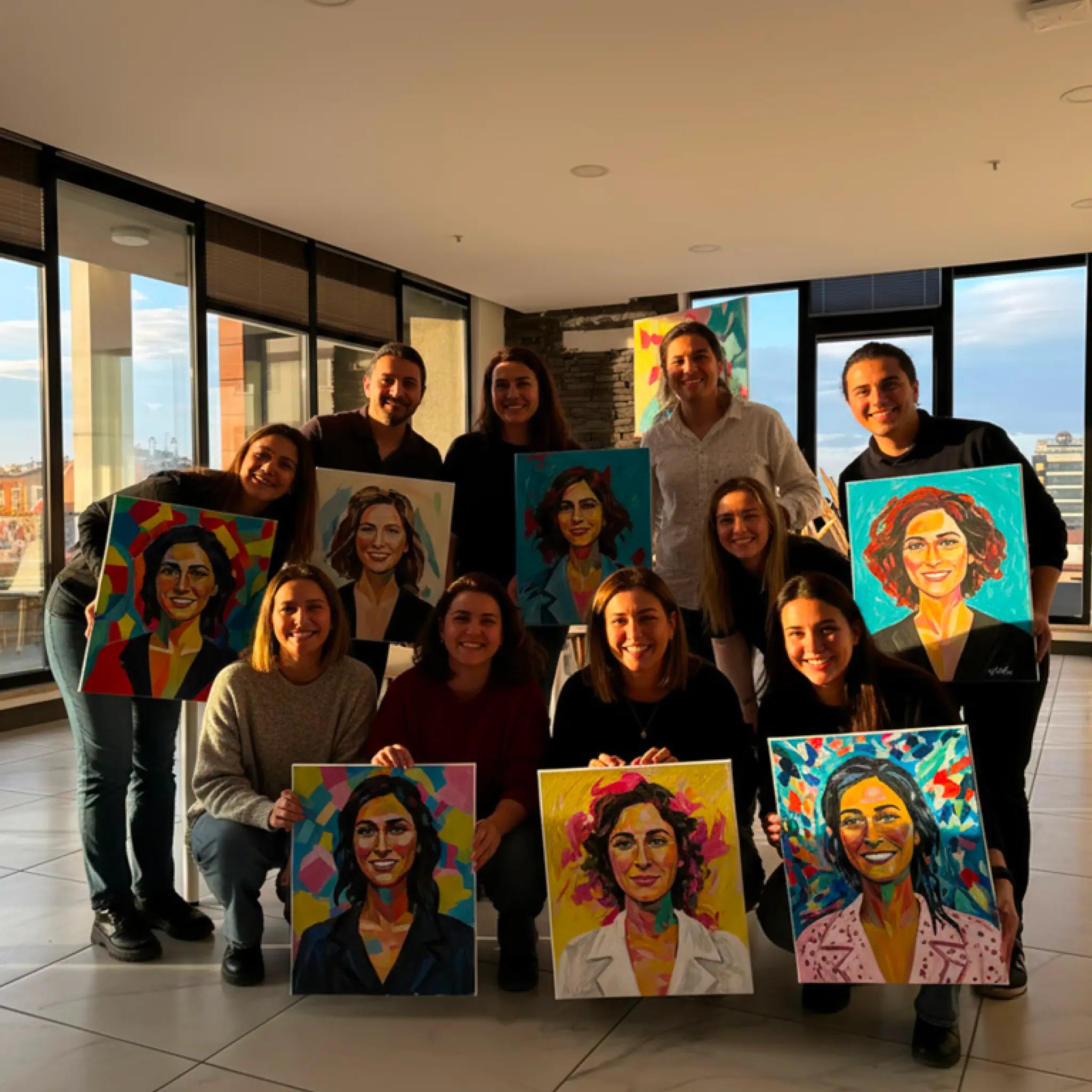 Modern Resim - Akrilik Atölyesi