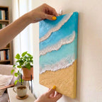 Dokulu Tablo: Sahil Seti