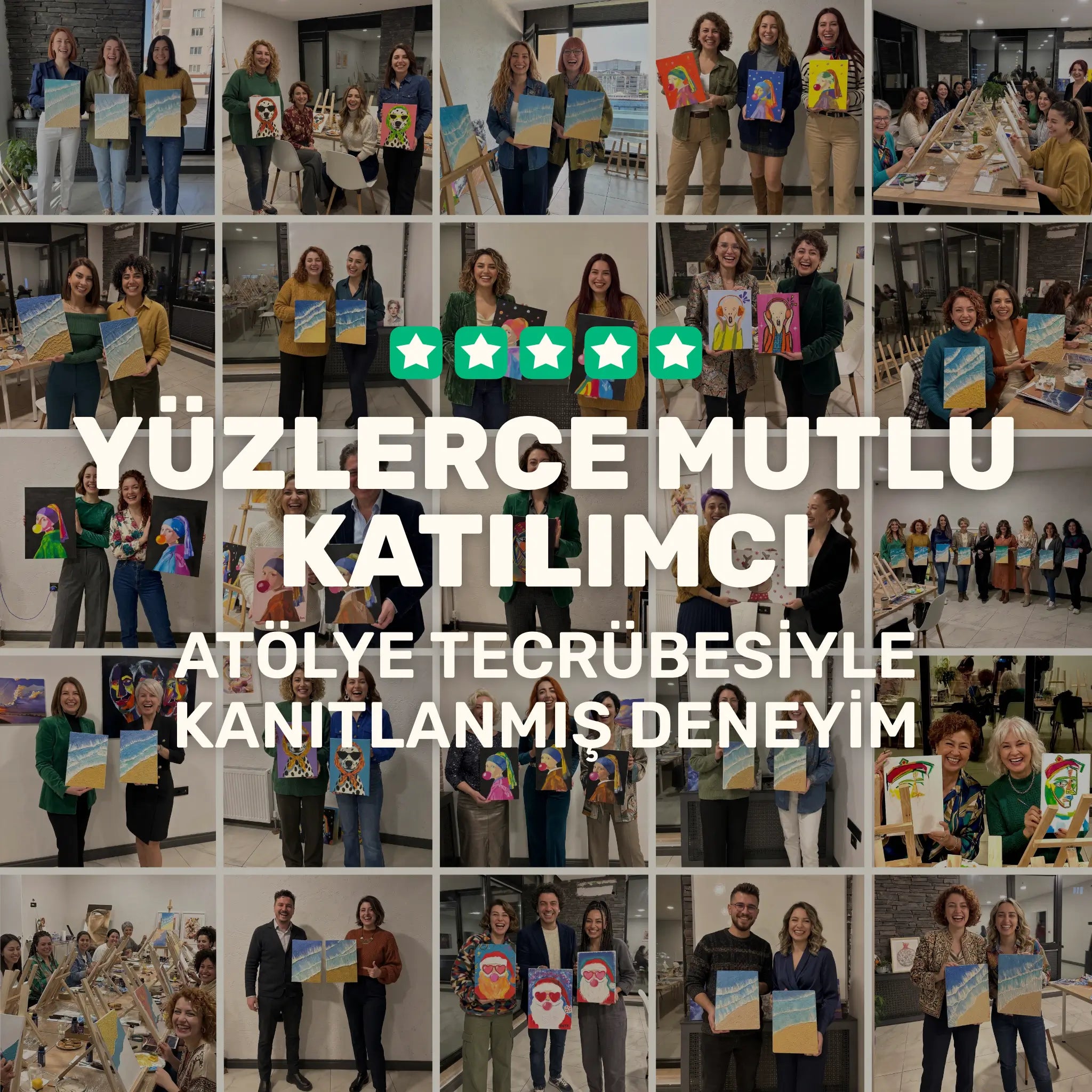 Dokulu Tablo: Sahil Seti